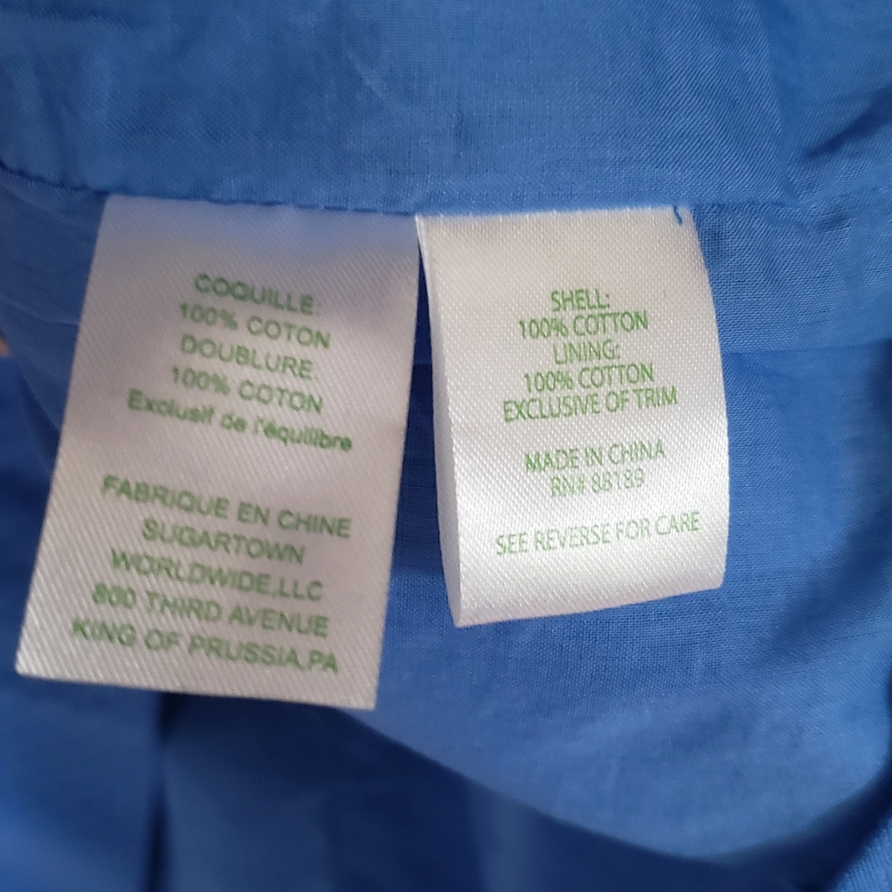 Lilly Pullitzer Pearl Shift Dress Lapis Blue Sz 6 - Picture 10 of 11